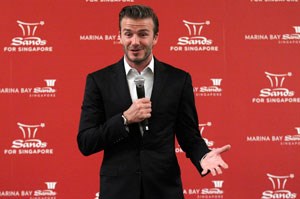 Beckham làm giàu cho sòng bạc Macau